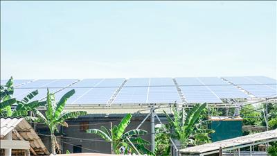 1 người dân đầu tư 1,5 tỉ đồng lắp đặt điện mặt trời mái nhà