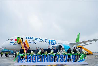 Bamboo Airways chính thức đón Boeing 787-9 Dreamliner