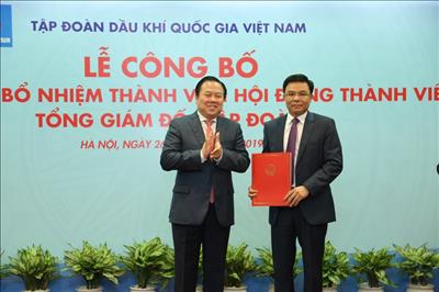 Ông Lê Mạnh Hùng giữ chức Tổng Giám đốc Tập đoàn Dầu khí Việt Nam