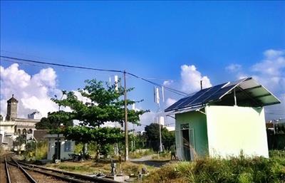 Ga Nha Trang sử dụng điện phát từ năng lượng mặt trời và sức gió