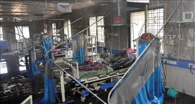 Cháy bệnh viện ở Ấn Độ làm 10 người chết, 7 người bị thương