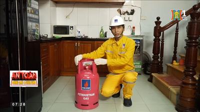 “An toàn phòng cháy, chữa cháy” hướng dẫn sử dụng gas an toàn