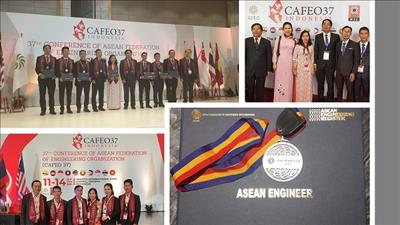 Kỹ sư của EVNHCMC nhận chứng chỉ Kỹ sư chuyên nghiệp ASEAN