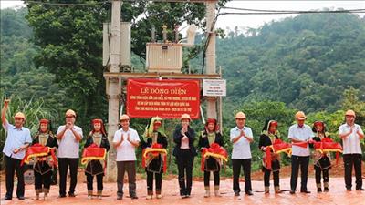 Xóm bản cuối cùng của tỉnh Thái Nguyên có điện lưới quốc gia 