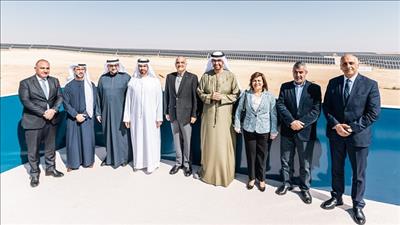 Khánh thành dự án năng lượng mặt trời lớn nhất Jordan