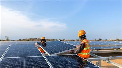 Khánh thành Nhà máy điện mặt trời Phước Ninh tại Ninh Thuận