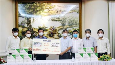 THACO tài trợ phòng, chống dịch Covid-19 ở các tỉnh miền Nam