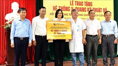 T&T Group trao tặng hệ thống X-quang kỹ thuật số cho huyện Thăng Bình, tỉnh Quảng Nam