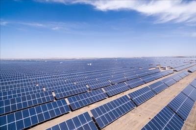 Nhà máy điện mặt trời đầu tiên ở Bình Định đi vào vận hành