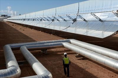 Marocco phát triển trang trại điện mặt trời lớn nhất thế giới