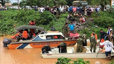 Tổ chức diễn tập cứu hộ, cứu nạn khi xảy ra thiên tai giữa Việt Nam - Lào