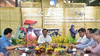 Ra mắt Văn phòng Ban chỉ đạo Đề án phát triển 1 triệu ha lúa chuyên canh chất lượng cao
