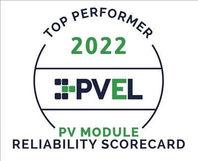 LONGi được vinh danh ‘2022 Top Performer’ trong Thang điểm độ tin cậy mô–đun PV của PV Evolution Labs