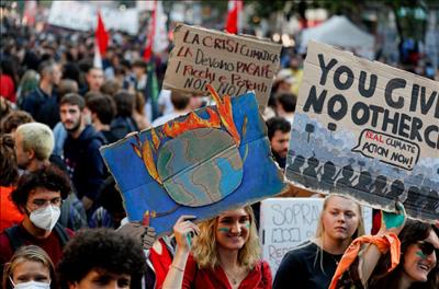 Hàng nghìn người biểu tình ở Rome khi G20 thảo luận về khí hậu