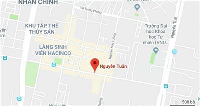Cải tạo, mở rộng tuyến phố Nguyễn Tuân tại quận Thanh Xuân, TP Hà Nội