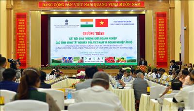 Cơ hội để Tây Nguyên phát triển thông qua hợp tác với Ấn Độ