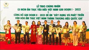 Đẩy mạnh thực hiện xây dựng, phát triển văn hóa ẩm thực Việt Nam
