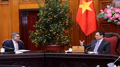 Thủ tướng Chính phủ tiếp Giám đốc AstraZeneca Việt Nam