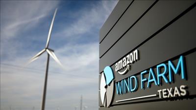 Amazon trở thành tập đoàn mua năng lượng tái tạo lớn nhất ở Mỹ