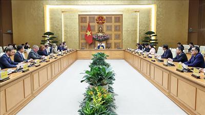 Thủ tướng: Việt Nam - EU duy trì vị thế hai đối tác thương mại hàng đầu của nhau