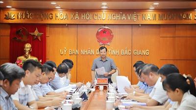 EVNNPT xúc tiến đẩy nhanh tiến độ các dự án truyền tải điện tại Bắc Giang