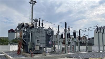 Đóng điện dự án lắp MBA T3 TBA 110kV Yên Phong 2 tại Bắc Ninh