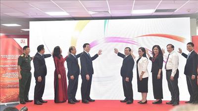 Khai mạc Trung tâm báo chí Triển lãm thành tựu đất nước