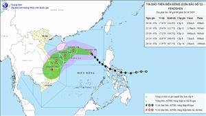 Ban chỉ đạo Phòng thủ dân sự Quốc gia yêu cầu triển khai phương án ứng phó với bão số 12