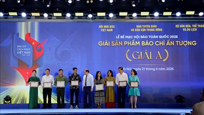 Bế mạc Hội Báo toàn quốc 2025