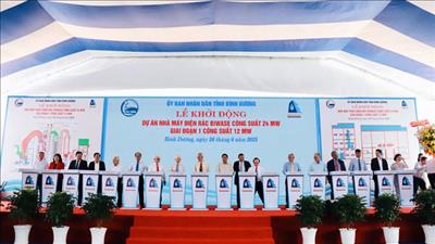 Khởi động dự án nhà máy điện rác công suất 24MW tại Bình Dương