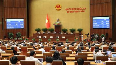 Quốc hội thông qua Nghị quyết về sắp xếp đơn vị hành chính cấp tỉnh năm 2025
