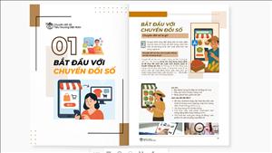 Ra mắt Sổ tay hướng dẫn chuyển đổi số tiểu thương chợ truyền thống