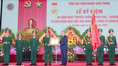 Phát triển công nghiệp quốc phòng theo hướng chủ động, tự lực, tự cường