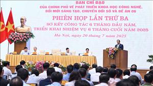 Tiếp tục đẩy mạnh phát triển khoa học công nghệ, đổi mới sáng tạo, chuyển đổi số
