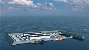 Đan Mạch xây đảo nhân tạo chứa 600 turbine gió khổng lồ