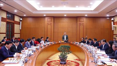 Tổng Bí thư: Chuẩn bị thật tốt các điều kiện để tổ chức thành công Đại hội XIV