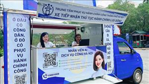 Thành phố Hà Nội triển khai mô hình Dịch vụ công lưu động