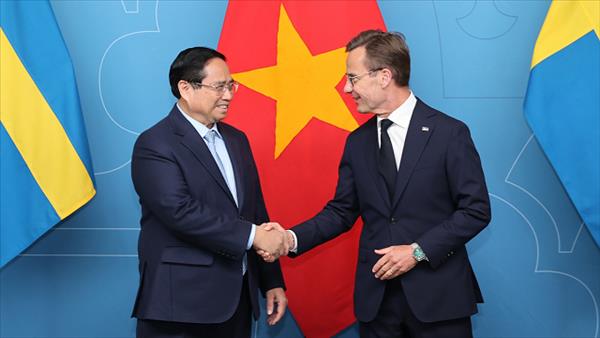 Việt Nam - Thụy Điển trở thành Đối tác chiến lược về khoa học, công nghệ và đổi mới sáng tạo