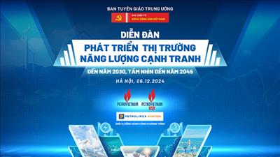 Các giải pháp phát triển bền vững cho thị trường năng lượng Việt Nam trong bối cảnh chuyển đổi năng lượng toàn cầu