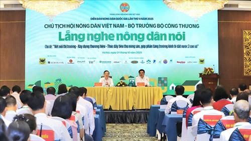 Kết nối thị trường, xây dựng thương hiệu, thúc đẩy tiêu thụ nông sản