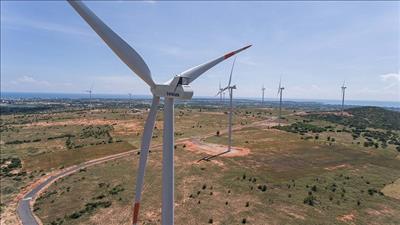Đóng điện trạm biến áp 110kV dự án điện gió Phú Lạc giai đoạn 2