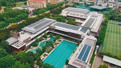 Khu phức hợp thể thao tại TPHCM vận hành bằng điện mặt trời