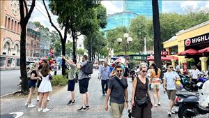 TPHCM đặt mục tiêu đón 11 triệu lượt khách quốc tế trong năm 2026