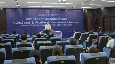 Thành phố Đà Nẵng công bố Tuần lễ Kinh tế, Tài chính và Công nghệ 2026