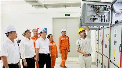 EVNNPC đóng điện giai đoạn 1 dự án đường dây và TBA 110kV Đồng Sóc