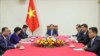 Thủ tướng Phạm Minh Chính điện đàm với Thủ tướng Đức