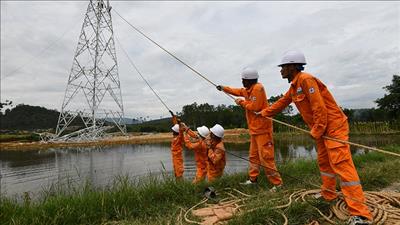 Phấn đấu hoàn thành đường dây 500kV mạch 3 vào dịp Quốc khánh 2/9