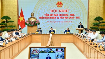 Thủ tướng Chính phủ Lê Minh Hưng chủ trì Hội nghị tổng kết năm học 2025 - 2026, triển khai nhiệm vụ năm học 2026 - 2027