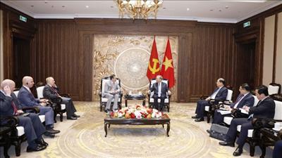 Tổng Bí thư tiếp Chủ tịch kiêm Tổng Giám đốc điều hành Tập đoàn GE Vernova