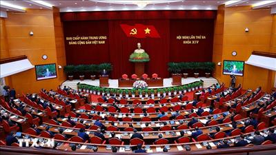 Bế mạc Hội nghị lần thứ ba Ban Chấp hành Trung ương Đảng khóa XIV